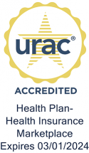 URAC Accredited Health Plan Health Insurance Marketplace Expires 03/01/2024